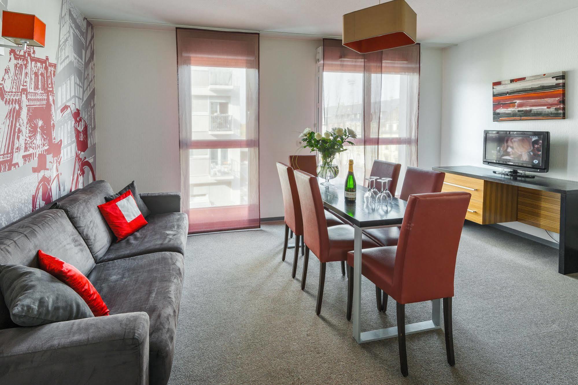 Lagrange Apart'Hotel Strasbourg Wilson Exteriör bild
